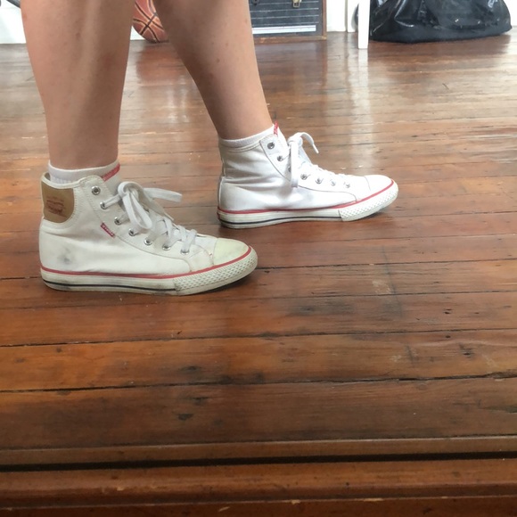 White high tops - Picture 6 of 7